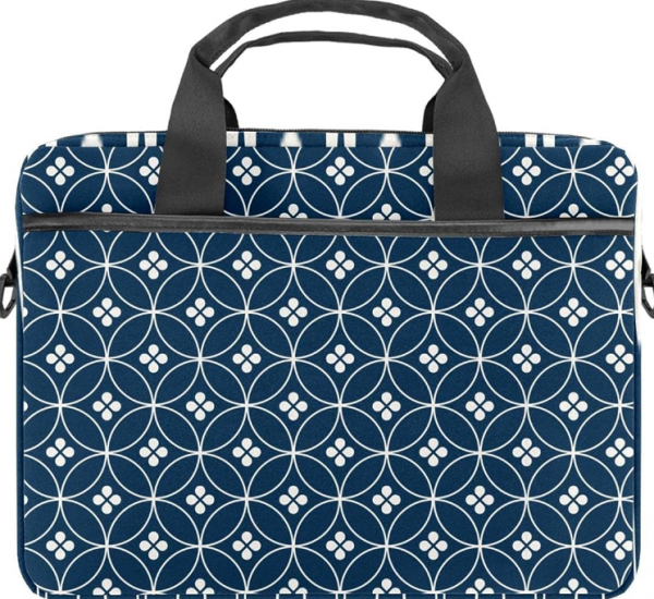 Tas kerja dengan desain geometris